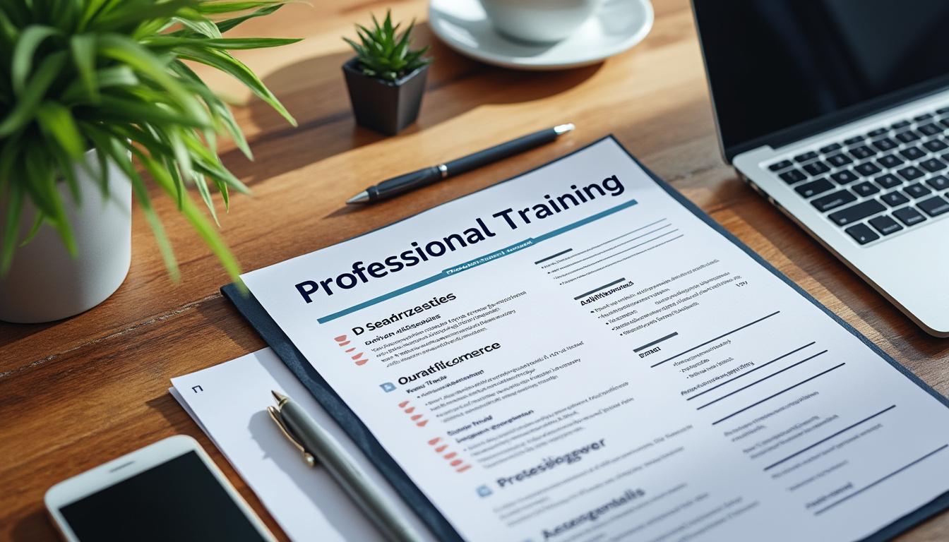découvrez comment mettre en avant votre formation professionnelle sur votre cv pour séduire les recruteurs. apprenez les meilleures techniques pour valoriser vos compétences et expériences acquises, en maximisant l'impact de votre parcours au sein de votre dossier de candidature.